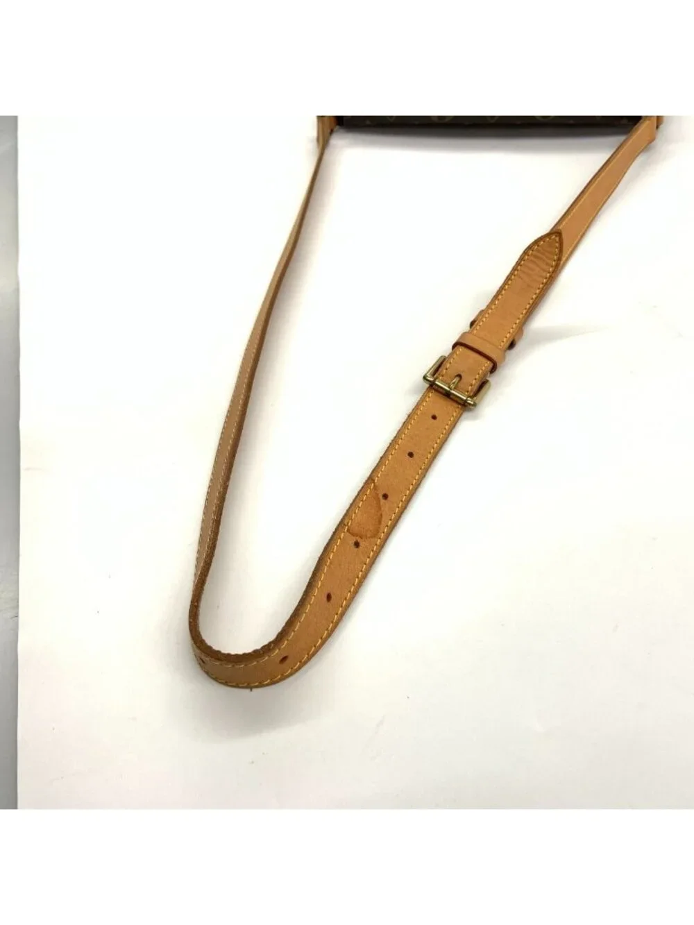 Louis Vuitton Monogram Musette Shoulder Bag Brown